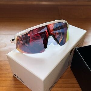 NEW Sweet Protection Shinobi RIG reflect glasses in gloss white ￼
